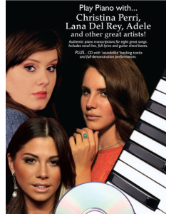 Play Piano With Christina Perri Lana Del Ray Adele BK/CD