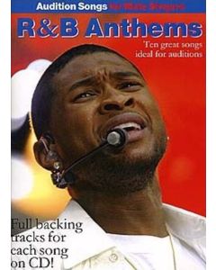 Audition Songs For Male Singers R&B Anthems Bk/Cd