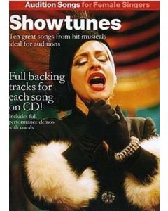 Audition Songs For Female Singers Showtunes Bk/Cd