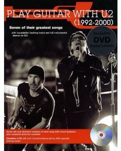 Play Guitar With U2 1992 to 2000 Book CD & DVD