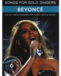 Songs for Solo Singers Beyonce BK/CD