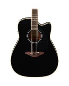 Yamaha FGC TA TransAcoustic Guitar in Black