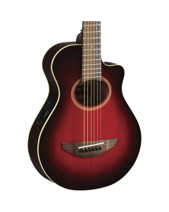 Yamaha APXT2 3/4 Size Acoustic Electric Guitar in Dark Red Burst