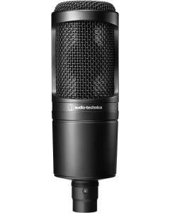 Audio Technica AT2020 Cardioid Condenser Studio XLR Microphone in Black