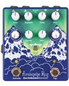 EarthQuaker Devices Limited Edition Avalanche Run Delay and Reverb Pedal