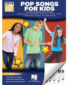 POP SONGS FOR KIDS SUPER EASY SONGBOOK