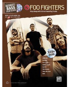 FOO FIGHTERS ULTIMATE BASS PLAY ALONG BK/2CD