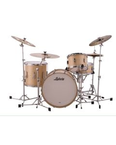 Ludwig Club Date 3-Piece Shell Pack (22BD, 13TT, 16FT) in Natural Satin (SN) **DISCONTINUED**