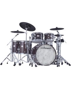 Roland VAD716 V-Drums Acoustic Design Kit in Gloss Ebony