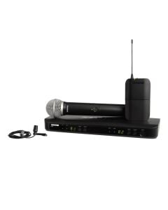 Shure BLX1288 & CVL Dual Channel Wireless Combo System