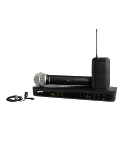 Shure BLX1288/CVL Wireless Combo System with PG58 Handheld and CVL Lavalier (614-638MHz)