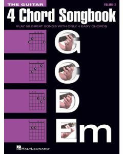GUITAR 4 CHORD SONGBOOK VOL 2 G-C-D-EM