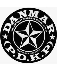 Danmar 210STR Bass Drum Impact Pad Stars