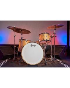 Ludwig Continental Series Classic 4-Piece Shell Pack (22BD, 12TT, 16FT, 14SN) - Natural Maple