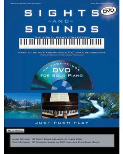 SIGHTS AND SOUNDS PIANO COLLECTION SONGBOOK/DVD