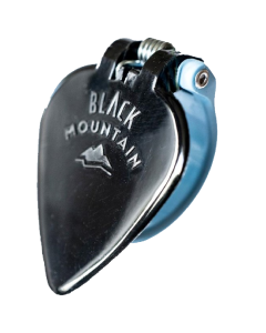 Black Mountain Spring Loaded Light Gauge Thumb Pick Right Hand 0.5mm in Blue
