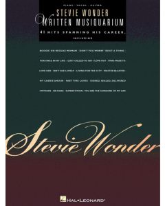 Stevie Wonder Written Musiquarium PVG