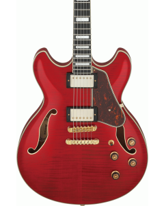 Ibanez AS93FM Electric Guitar in Transparent Cherry Red