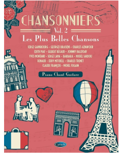 Chansonniers Vol. 2 Les Plus Belles Chansons PVG