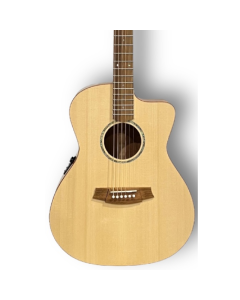 Cole Clark Studio GA SAN1EC-SMAH Acoustic Electric Guitar in Natural