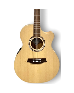 Cole Clark SRAN2EC-SMAH-R Studio Recording Grand Auditorium in Natural