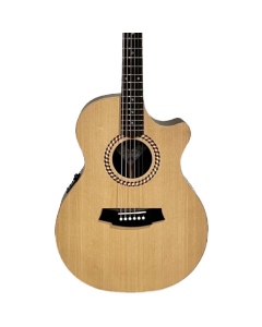 Cole Clark  SRAN2EC-SRE Studio Recording Grand Auditorium Acoustic Electric Guitar in Natural