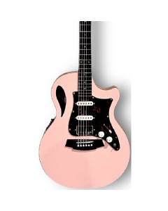 Cole Clark TL2EC-BLBL-HSS True Hybrid model with HSS configuration in Shell Pink