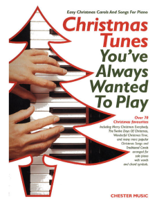 Christmas Tunes You'Ve Always Wanted To Play