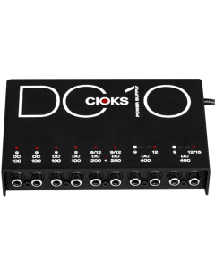 Cioks DC10 10 Outlets in 8 Isolated Sections 9 & 12 and 15V DC