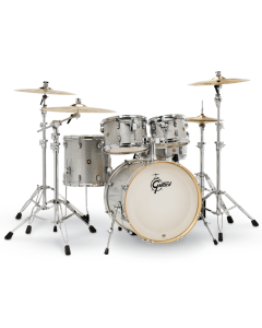 Gretsch Catalina Maple 5 Piece Shell Pack in Silver Sparkle