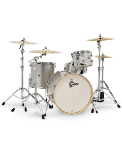 Gretsch Catalina Maple 4 Piece Shell Pack in Silver Sparkle