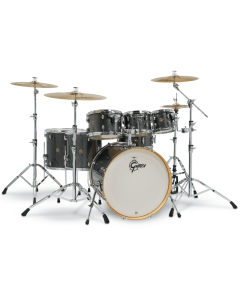 Gretsch Catalina Maple 7 Piece Shell Pack in Black Stardust