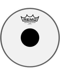 Remo Control Sound Clear Black Dot on Top Black Dot 8" Drumhead 