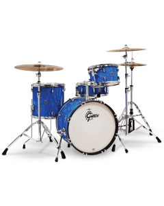 Gretsch Catalina Club 4 Piece Shell Pack in Blue Satin Flame