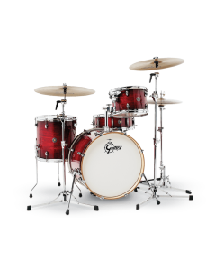 Gretsch Catalina Club 4 Piece Shell Pack in Gloss Crimson Burst