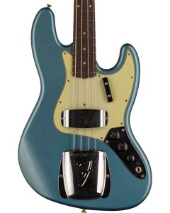 Fender Custom Shop Limited Edition 1964 Jazz Bass Journeyman Relic, 3A Rosewood Fingerboard in Aged Lake Placid Blue