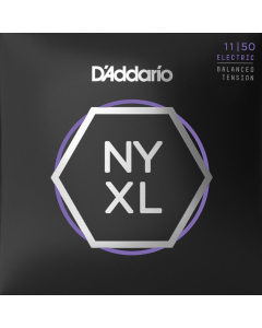 D'Addario NYXL Balanced Tension Medium Electric Guitar Strings 11-50 Gauge