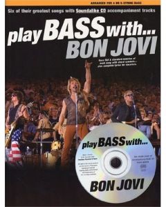 PLAY BASS WITH BON JOVI BK/CD