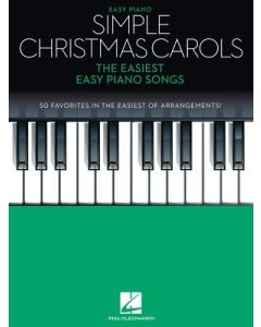 SIMPLE CHRISTMAS CAROLS EASY PIANO