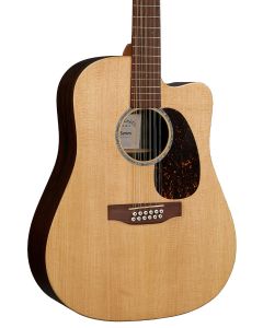 Martin X-Series DC-X2E Brazilian Dreadnought Cutaway 12-String w/Pick Up