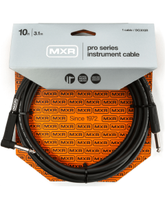 Jim Dunlop MXR 10 FT Pro Series Straight to Right Angle Instrument Cable