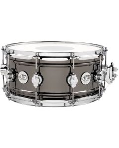 DW Design Series 6.5" x 14" Black Nickel Over Brass Snare Drum