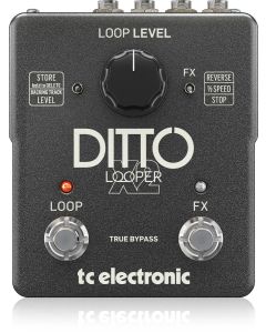 TC Electronic DITTO X2 Highly Intuitive Looper Pedal