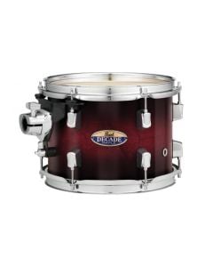 Pearl Decade Maple Add-On Pack (0807T/1414F/TH-900S/ADP-20) in Gloss Deep Red Burst