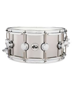 DW Collectors Series 6.5" x 14" Stainless Steel Snare Drum