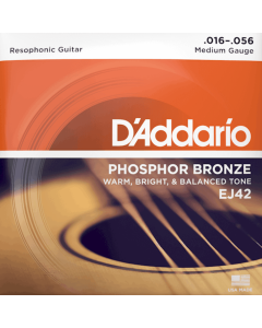 D'Addario EJ42 Resophonic Classical Guitar Strings 16-56 Gauge