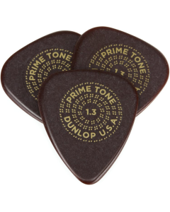 Jim Dunlop Primetone Standard Smooth Guitar Picks 1.3mm 3 pack