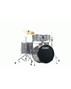 TAMA ST52H5C (22" Bass Drum) 5-Piece Kit w/Hardware & Cymbals - Cosmic Silver Sparkle