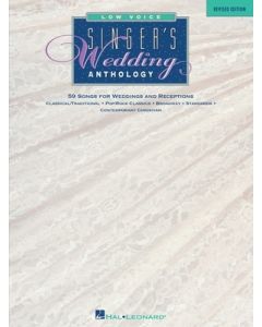 SINGERS WEDDING ANTHOLOGY LOW VOICE BK/CD