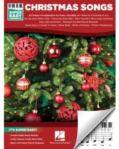 CHRISTMAS SONGS SUPER EASY SONGBOOK